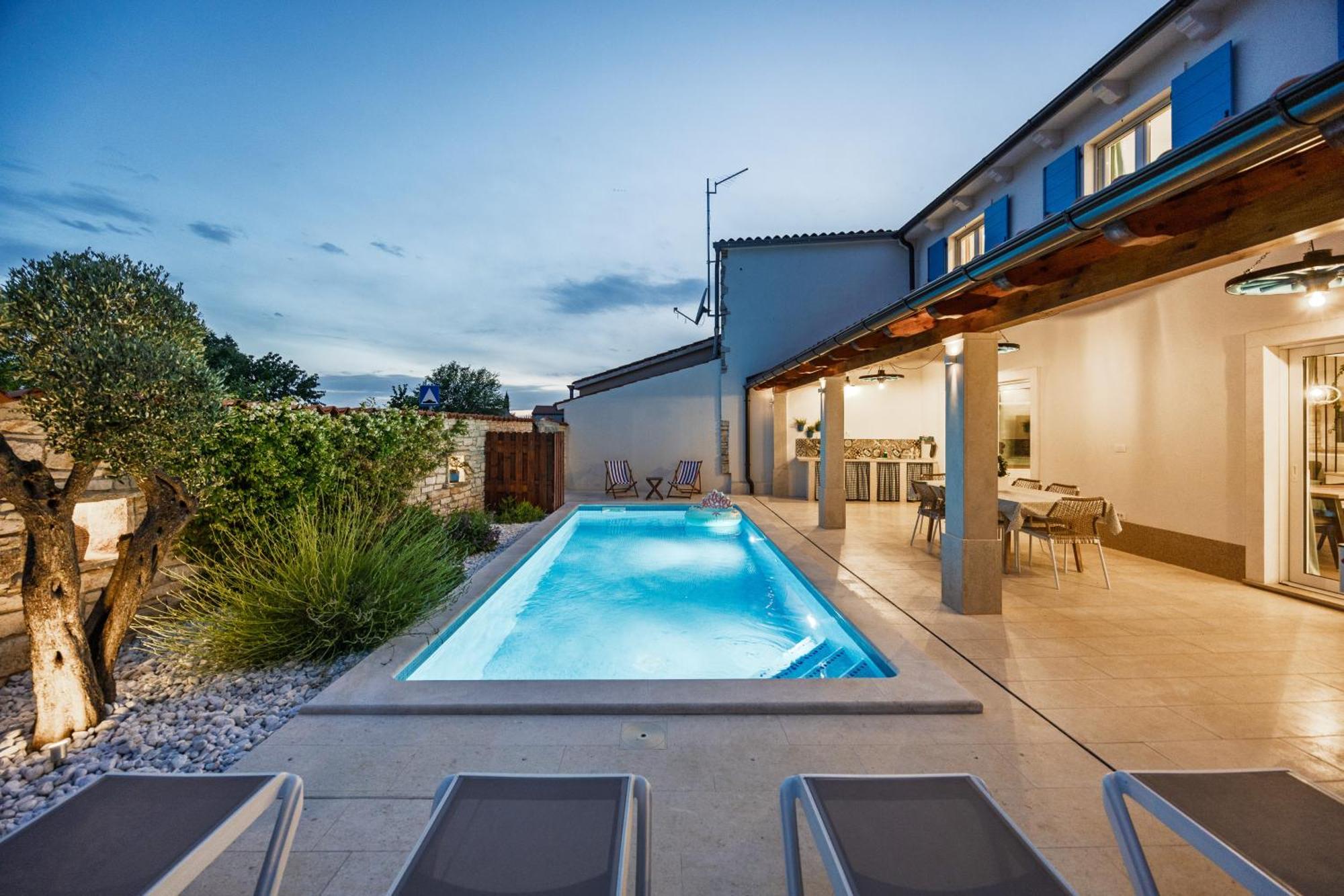 Villa Blue Istria Burici Exterior photo