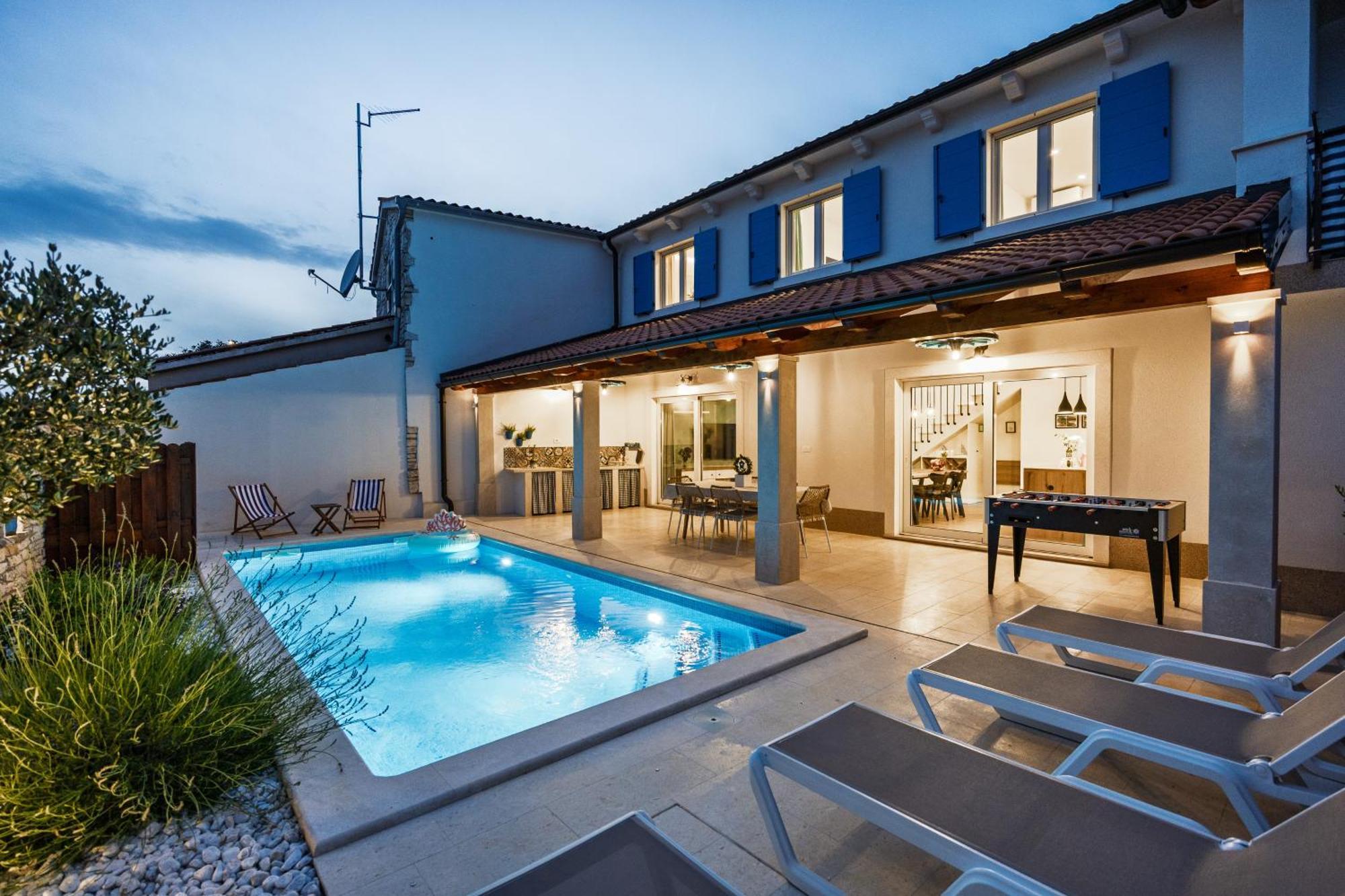 Villa Blue Istria Burici Exterior photo